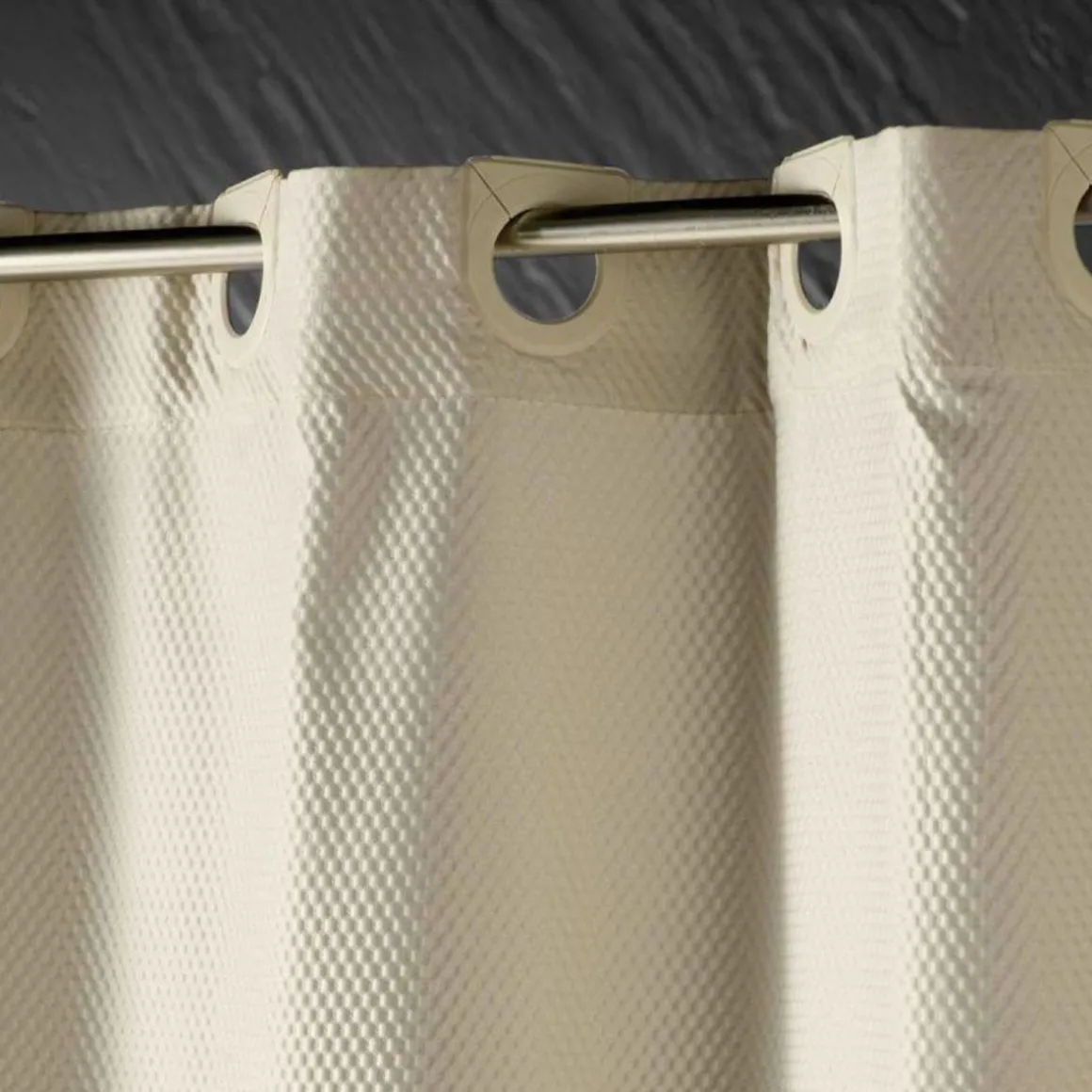 TENDA DA DOCCIA DOTTY CON OCCHIELLI A CLIP CM 180X200 TALPA