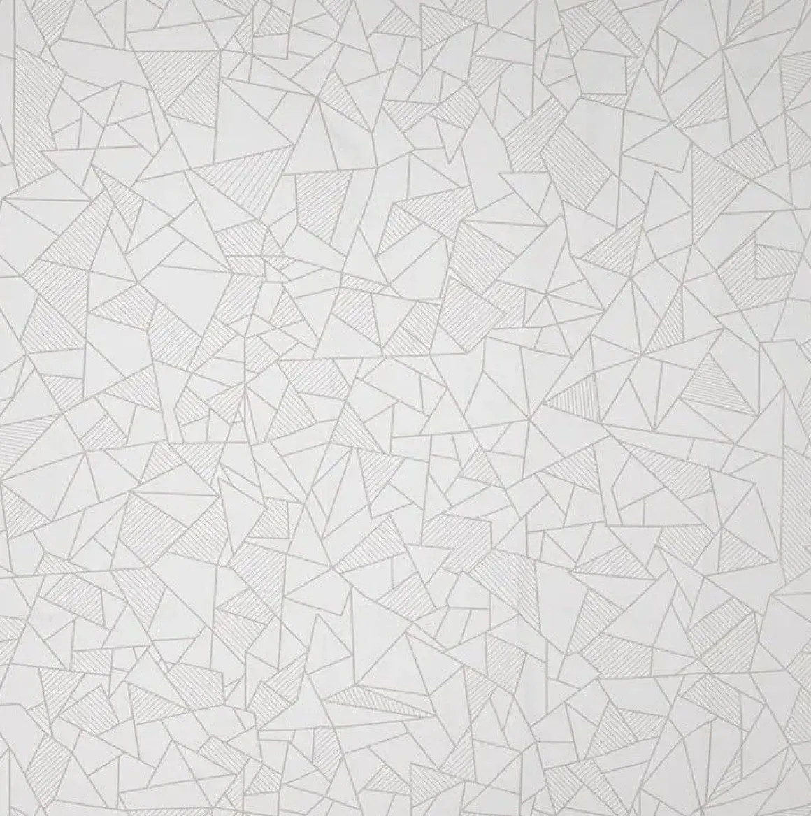 TENDA DOCCIA IN PEVA CM 200X240 GEOMETRICA BIANCA
