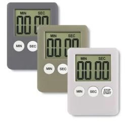 TIMER DIGITALE DA CUCINA MOD. RETTANGOLO ASSORTITO