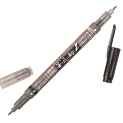 TOMBOW - PENNARELLO FUDENOSUKE DOPPIA PUNTA NERO/GRIGIO: vendita online TOMBOW - PENNARELLO FUDENOSUKE DOPPIA PUNTA NERO/GRIGIO in offerta