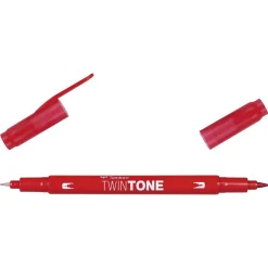TOMBOW - PENNARELLO MARKER TWIN TONE ROSSO: vendita online TOMBOW - PENNARELLO MARKER TWIN TONE ROSSO in offerta