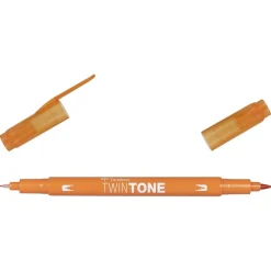 TOMBOW - PENNARELLO MARKER TWIN TONE ARANCIO: vendita online TOMBOW - PENNARELLO MARKER TWIN TONE ARANCIO in offerta