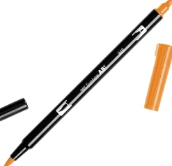 TOMBOW ABT - PENNARELLO DUAL BRUSH GOLD OCHRE: vendita online TOMBOW ABT - PENNARELLO DUAL BRUSH GOLD OCHRE in offerta