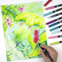 TOMBOW ABT - PENNARELLO DUAL BRUSH PALE CHERRY: vendita online TOMBOW ABT - PENNARELLO DUAL BRUSH PALE CHERRY in offerta