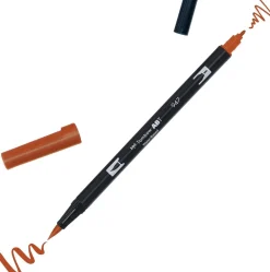 TOMBOW ABT - PENNARELLO DUAL BRUSH BURNT SIENNA: vendita online TOMBOW ABT - PENNARELLO DUAL BRUSH BURNT SIENNA in offerta