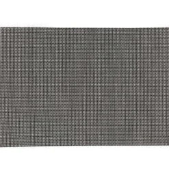 TOVAGLIETTA MAOLI IN PVC E POLIESTERE 50X35 CM NERA: vendita online TOVAGLIETTA MAOLI IN PVC E POLIESTERE 50X35 CM NERA in offerta