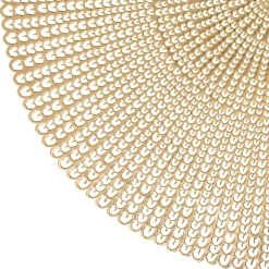 TOVAGLIETTA ROTONDA IN PVC DIAM. CM 41 BEIGE : vendita online TOVAGLIETTA ROTONDA IN PVC DIAM. CM 41 BEIGE in offerta