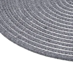 TOVAGLIETTA ROTONDA SHINY DIAM. CM 35 GRIGIO : vendita online TOVAGLIETTA ROTONDA SHINY DIAM. CM 35 GRIGIO in offerta