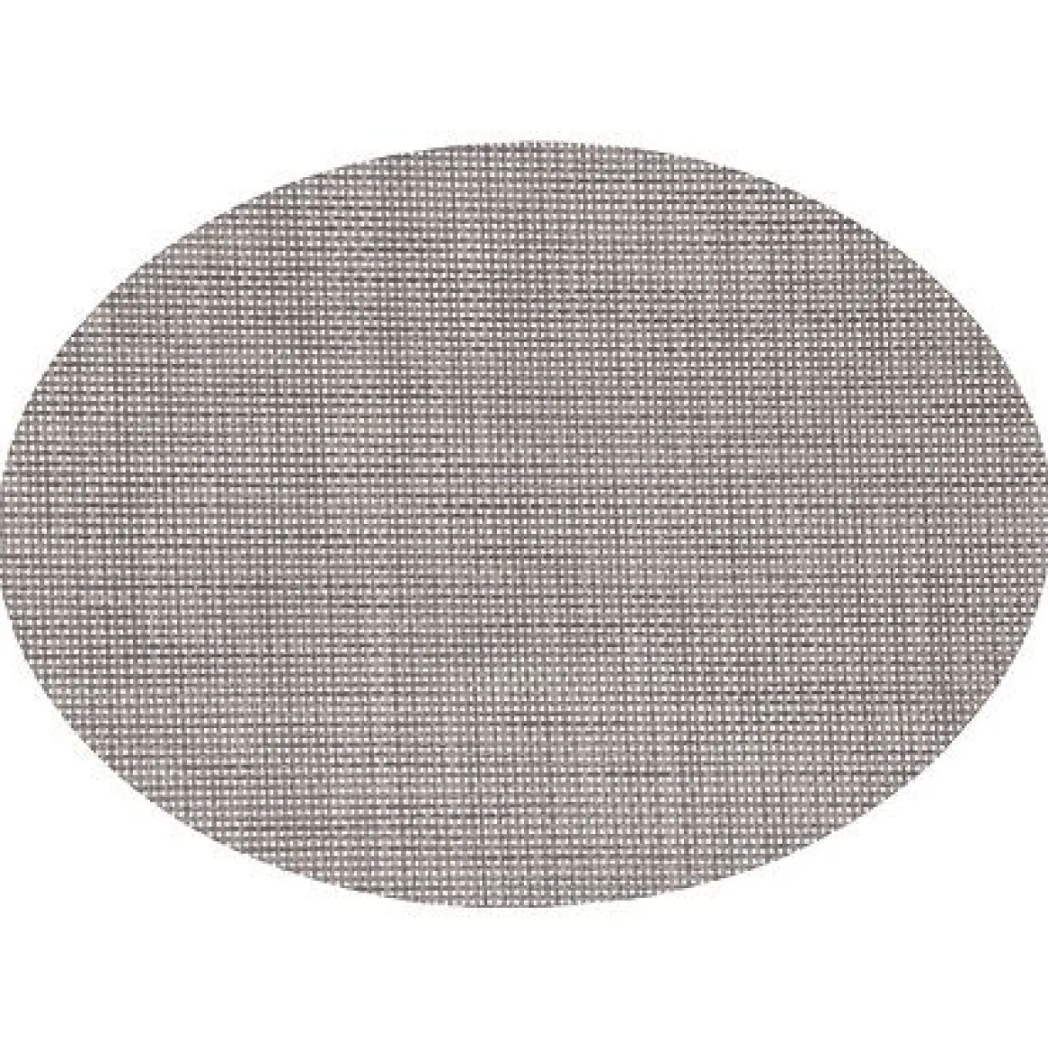 TOVAGLIETTA ROTONDA MAOLI IN PVC E POLIESTERE 48X35 CM GRIGIO CHIARO: vendita online TOVAGLIETTA ROTONDA MAOLI IN PVC E POLIESTERE 48X35 CM GRIGIO CHIARO in offerta