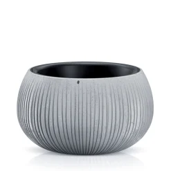 vaso colore cemento 37x37x21cm