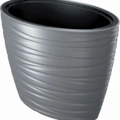 Vaso tondo maze stone grey 60cm
