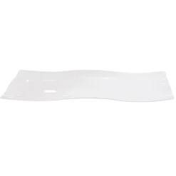 VASSOIO IN PORCELLANA LINEA HELTON 28X10CM BIANCO
