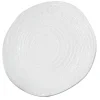 VASSOIO PRESENTAZIONE PORCELLANA LINEA WALL DIAM. 28CM BIANCO