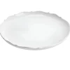 VASSOIO ROTONDO IN PORCELLANA LINEA ARYA DIAM. 35.5CM BIANCO