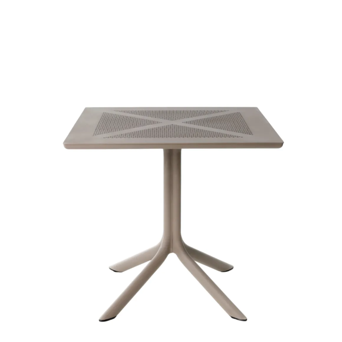 Vendita online di NARDI OUTDOOR - TAVOLO MOD. CLIPX 80X80 CM POLIPROPILENE TORTORA