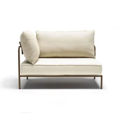 Vendita online di SCAB - DIVANETTO FLAP MODULARE SINISTRO MOKA E CREMA