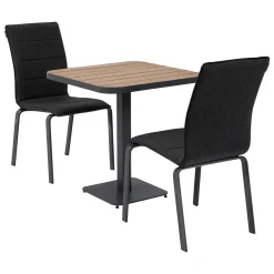 Vendita online di TAVOLO BISTROT TYLA CM 70,5X70,5 METALLO E ACACIA