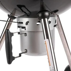 Vendita online di BARBECUE A CARBONELLA KETTLE IN METALLO NERO E CROMO