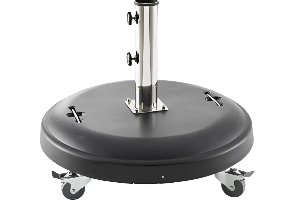 Vendita online di BASE PER OMBRELLONE DIAM. 60CM NERO E CROMO