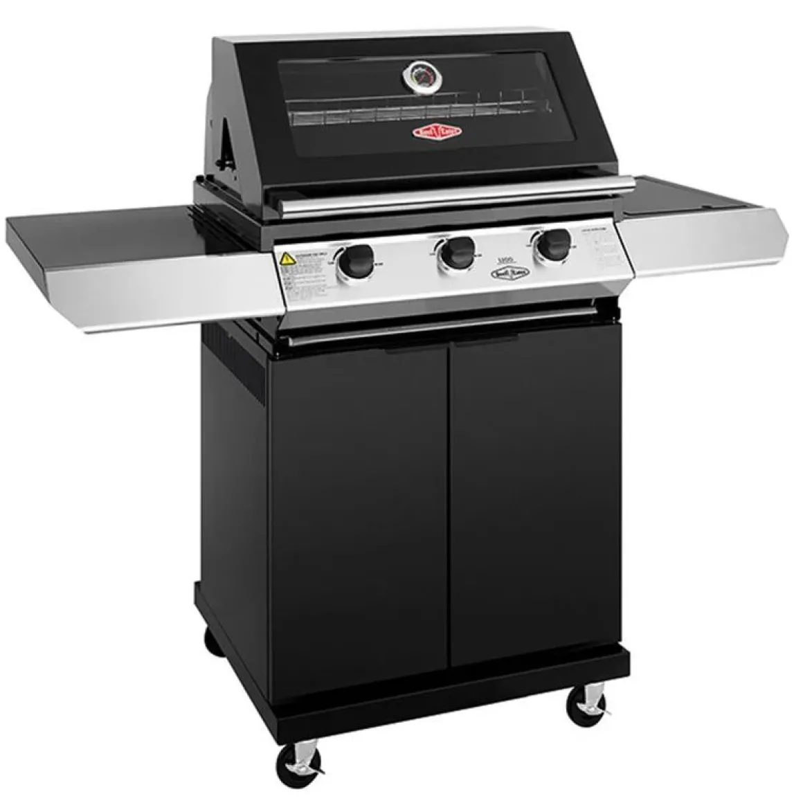 Vendita online di BEEFEATER - BARBECUE CON CARRELLO DISCOVERY 1200E CON 3 FUOCHI