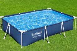 Vendita online di BESTWAY - PISCINA STEEL PRO 300X201 H. 66CM 3300LT BLU SCURO