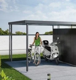 Vendita online di BIOHORT - TETTO LATERALE X CASETTA HIGHLINE CM 282X195 GRIGIO SCURO