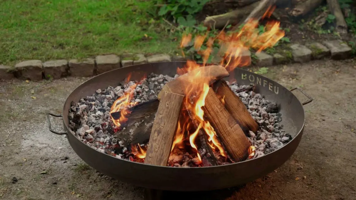 Vendita online di BONFEU - BRACERE BONBOWL 60CM IN ACCIAIO CORTEN