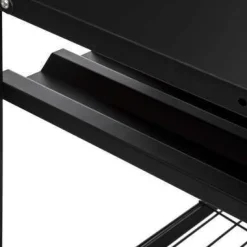 Vendita online di CARRELLO CM 120X48 IN METALLO NERO