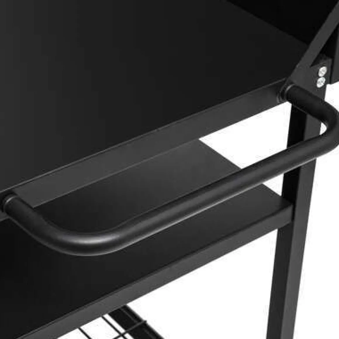 Vendita online di CARRELLO CM 120X48 IN METALLO NERO