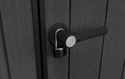 Vendita online di CASETTA ARTISAN CM 277X218 H. 226 GRIGIO E ANTRACITE