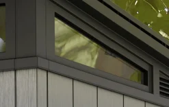 Vendita online di CASETTA ARTISAN CM 340X218 H. 226 GRIGIO E ANTRACITE