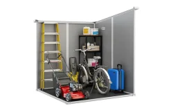 Vendita online di CASETTA MANOR PENT CM 183,5X185 H.200,6 GRIGIO CHIARO E BIANCO