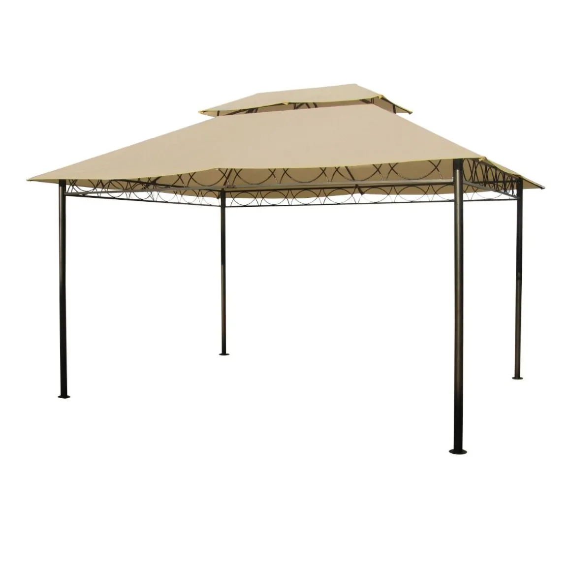Vendita online di GAZEBO MOD. LUX MT 3X4 ANTRACITE E BEIGE