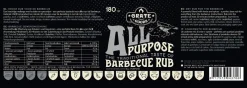Vendita online di GRATE GOODS - ALL PURPOSE BBQ RUB CARNE E POLLO 180GR