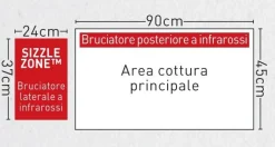 Vendita online di NAPOLEON - BARBECUE A GAS ROGUE SE 625 RSIB CON 5+2 FUOCHI