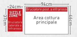Vendita online di NAPOLEON - BARBECUE A GAS PRESTIGE 665 RSIB CON 5+2 FUOCHI