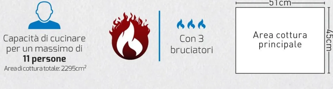 Vendita online di NAPOLEON - BARBECUE A GAS FREESTYLE 365 CON 3 FUOCHI