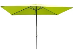 Vendita online di OMBRELLONE A PALO CENTRALE MT 2X3 VERDE MELA