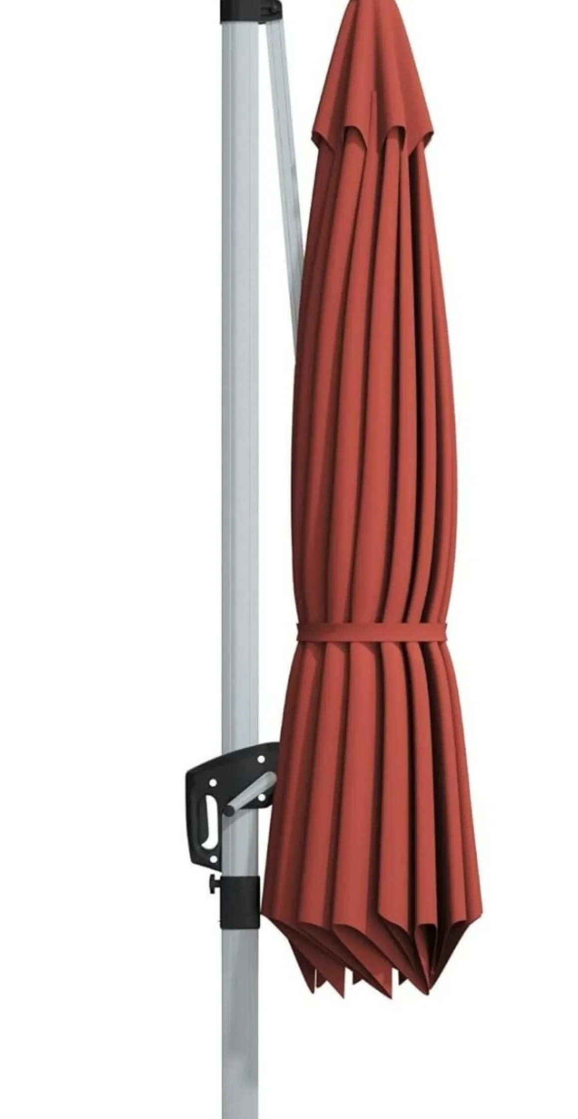 Vendita online di OMBRELLONE A BRACCIO MOD. ROMA MT 3X4 MATTONE
