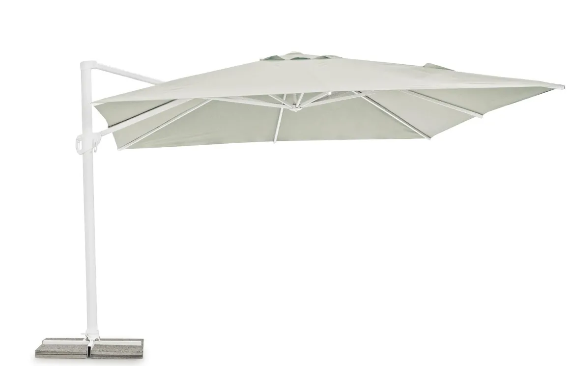 Vendita online di OMBRELLONE A BRACCIO MOD. EDEN MT 4X4 BIANCO