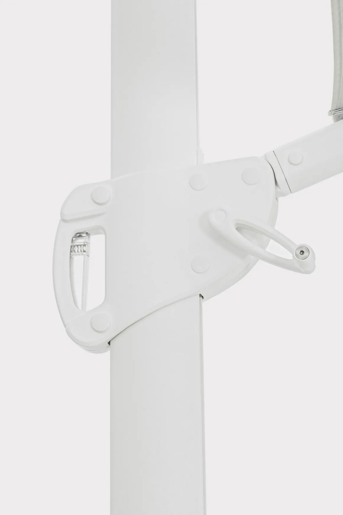 Vendita online di OMBRELLONE A BRACCIO MOD. EDEN MT 4X4 BIANCO