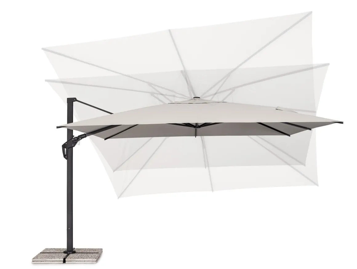 Vendita online di OMBRELLONE A BRACCIO MOD. ARIES MT 4X4 NATURALE