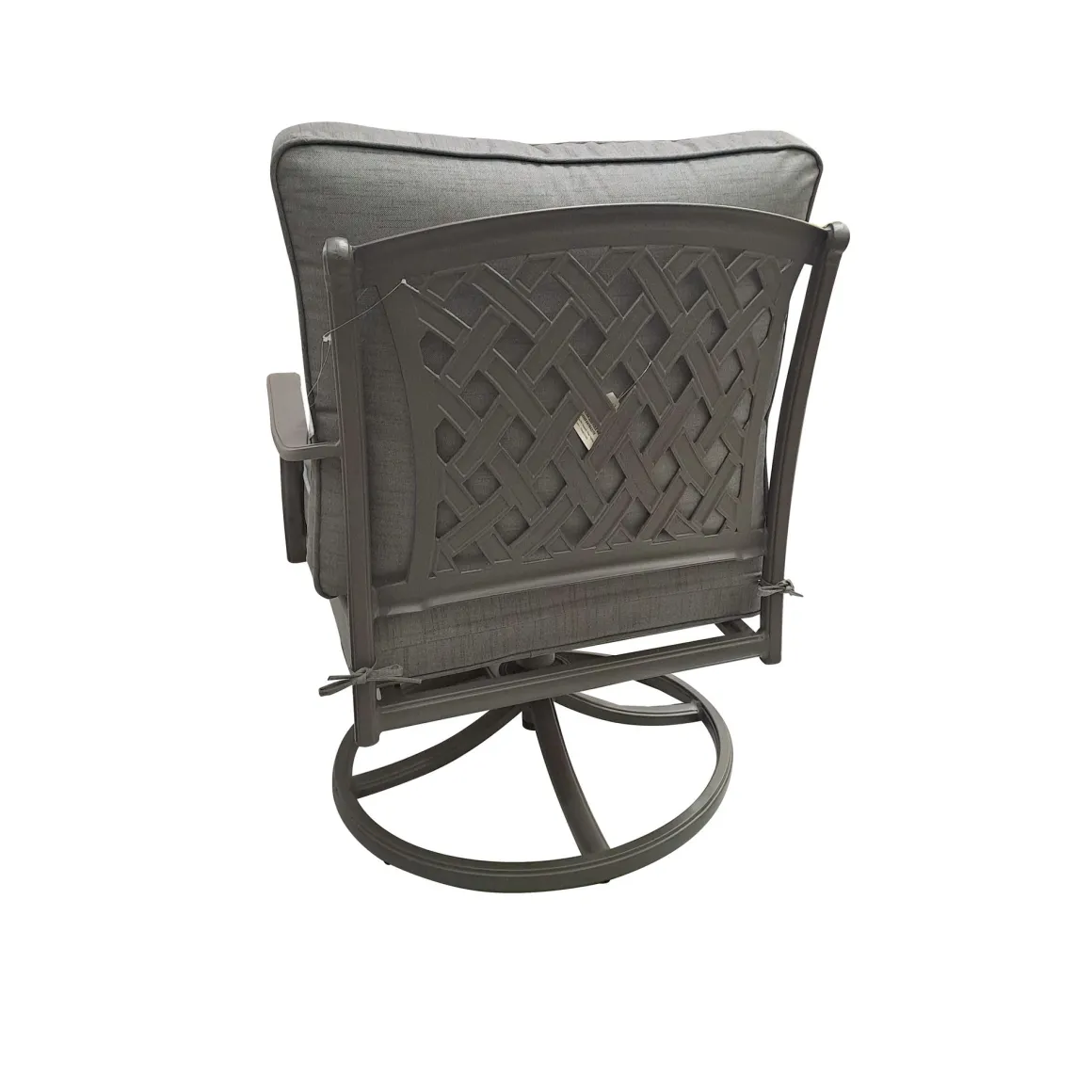 Vendita online di POLTRONA GIREVOLE MOD. WEAVE ALLUMINIO PRESSOFUSO ANTRACITE