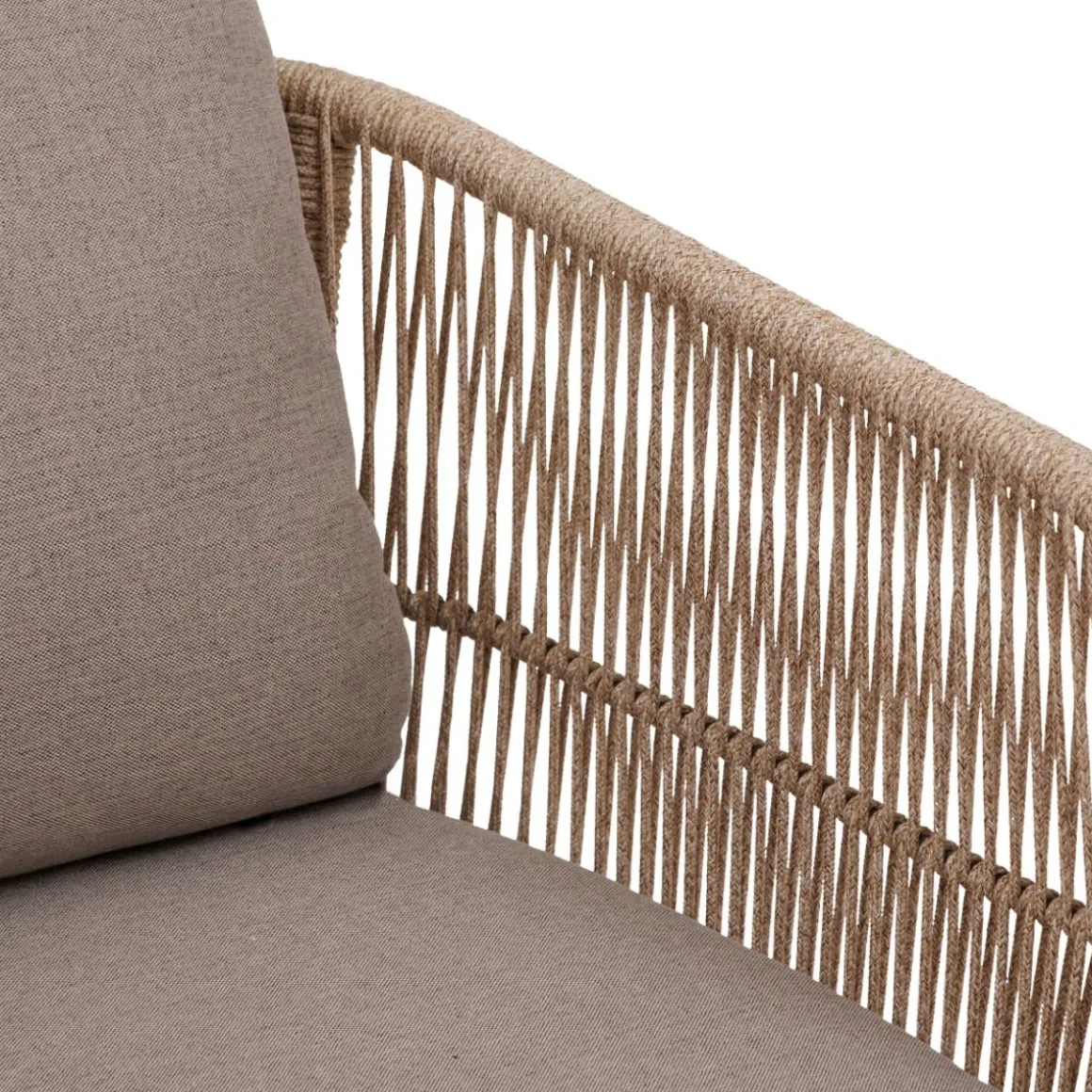 Vendita online di POLTRONA MOD DEONA ALLUMINIO E ACACIA NATURALE