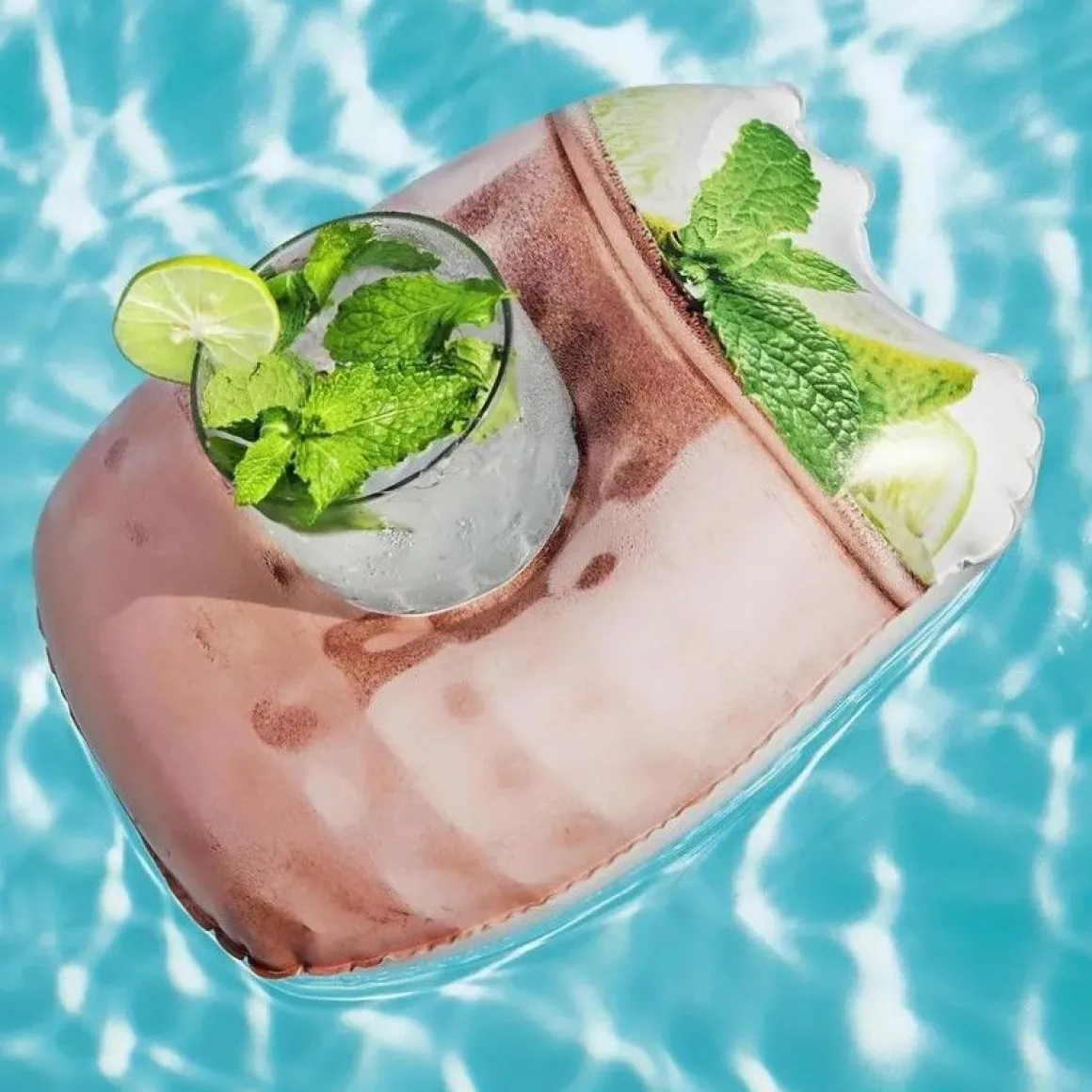 Vendita online di PORTABICCHIERE GALLEGIANTE MOSCOW MULE 28X23CM