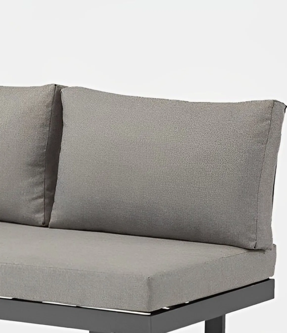Vendita online di SALOTTO COMPONIBILE SIRMIONE ALLUMINIO E LEGNO DI ACACIA