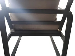 Vendita online di SALOTTO DA GIARDINO POLYWOOD E ALLUMINIO ANTRACITE