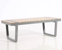 Vendita online di SALOTTO DA GIARDINO ALLUMINIO ANTRACITE E POLYWOOD