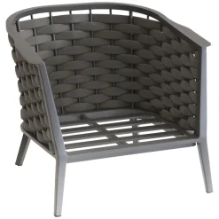 Vendita online di SALOTTO DA GIARDINO EMBRUNS ALLUMINIO MARRONE