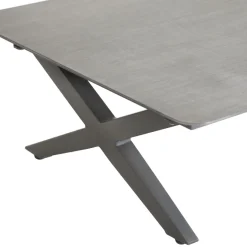 Vendita online di SALOTTO DA GIARDINO EMBRUNS ALLUMINIO MARRONE
